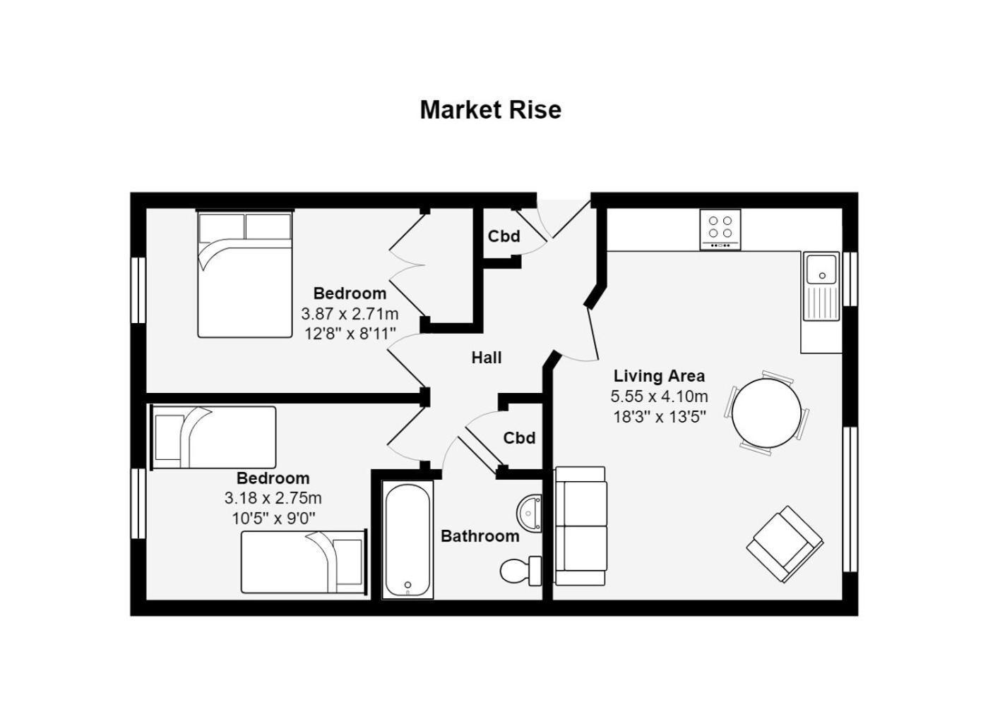 Your Space Apartments - Market Rise Κέμπριτζ Εξωτερικό φωτογραφία